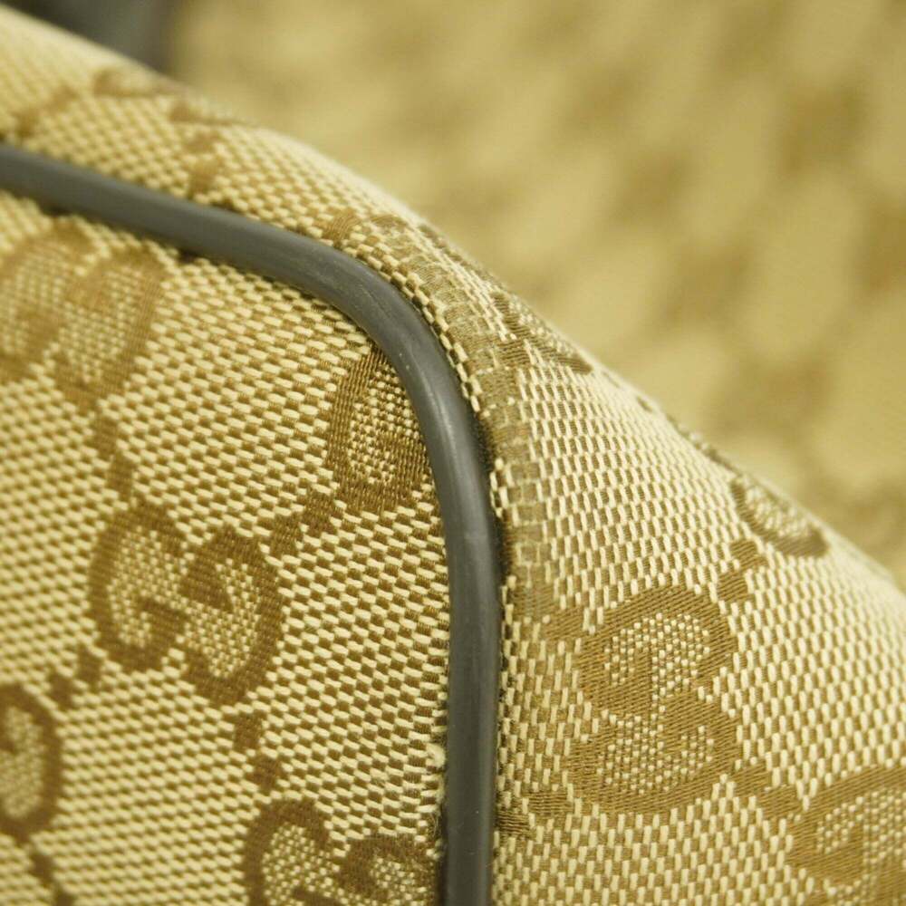 GUCCI Brown Canvas Backpack - Picture 8 of 11